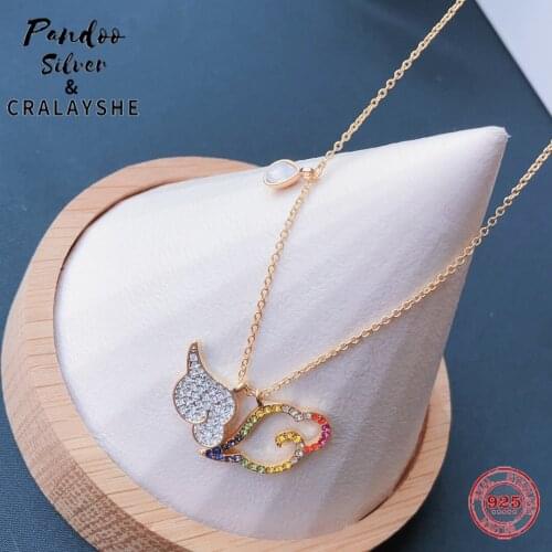 Colorful Clouds Necklace Fashion Brand 1:1 Original Copy, MY HERO Clavicle Chain Friendship Lover Jewelry Couple Gift With Logo