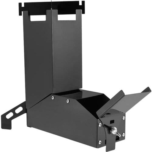 Mini Stove For Outdoor Camping Barbecue Portable Folding Wood Stove With Black-plated Titanium Surface