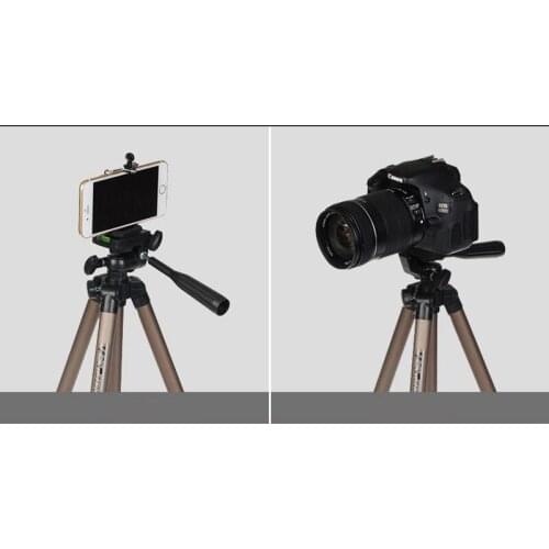 Portable Mini Tripod 3 Section Legs with 360 Swivel Panhead For Digital Camera Lightweight tripod for SLR camera