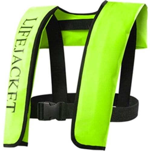 Manual Inflatable Life Jacket Adult Life Vest Water Sports Swiming Fishing Survival Jacket