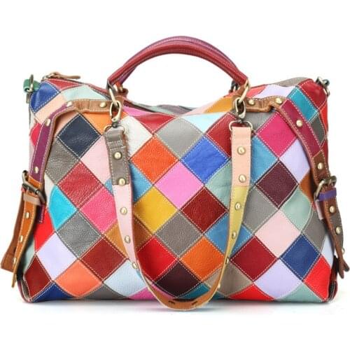 Genuine leather bag for women 2020 tote woman hand bag handsbag shoulder ladies fashion messenger womens bolsa feminina XY07
