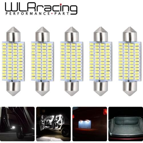 LED Bulb 41/42mm 578 569 211-2 212-2 White 6000K 3014Chipset 1PCS For Car Interior Map Dome Door Trunk Light