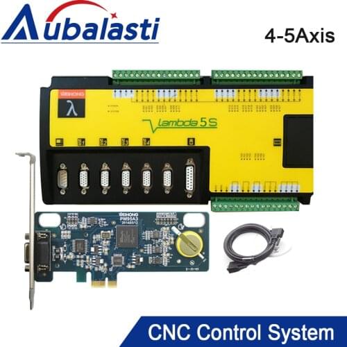 Weihong CNC 5-axis control system Milling machine 5-axis controller 5-axis bus control system PM95A+Lambda5S software NcStudio