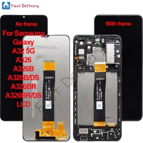 For Samsung Galaxy A32 5G A326 A326B A326B/DS A326BR A326BR/DS LCD Display Touch Screen Digitizer Assembly Replacement Accessory