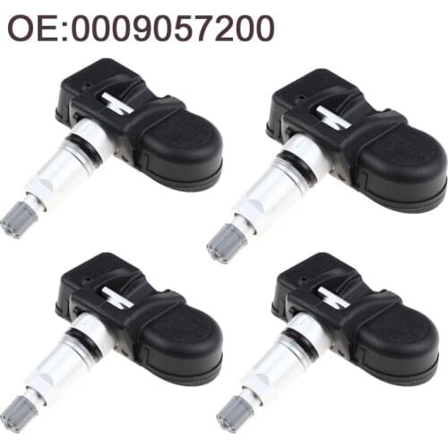 4PCS New Tire Pressure Sensor Monitor TPMS Sensor For Mercedes-Benz C350 E350 C E Smart 0009057200 A0009057200