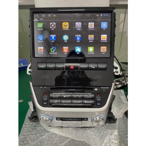 Car Radio Video Player for Toyota Land Cruiser GXR 2008-2015 VXR 2016-2021 Android Auto GPS Navi Stereo Multimedia Player