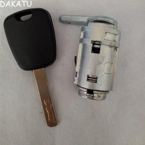 Free Shipping Car Left Door lock Cylinder Auto Door Lock Cylinder for Peugeot OLD 307 Centrol Lock CYLINDER