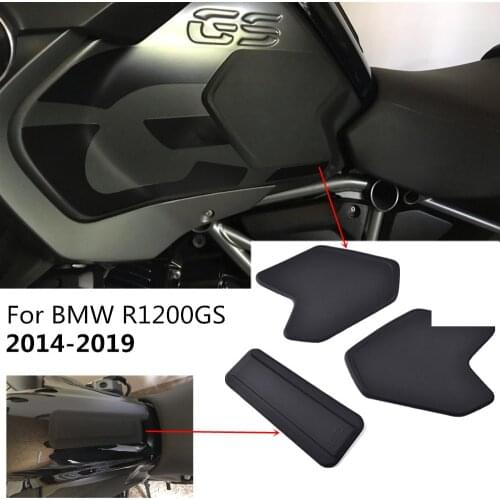 Motorcycle Side Tank Pad Anti Slip Stickers For BMW R1200GS R 1200 GS ADV 2014 2015 2016 2017 2018 2019 R1200 GS LC Accessories