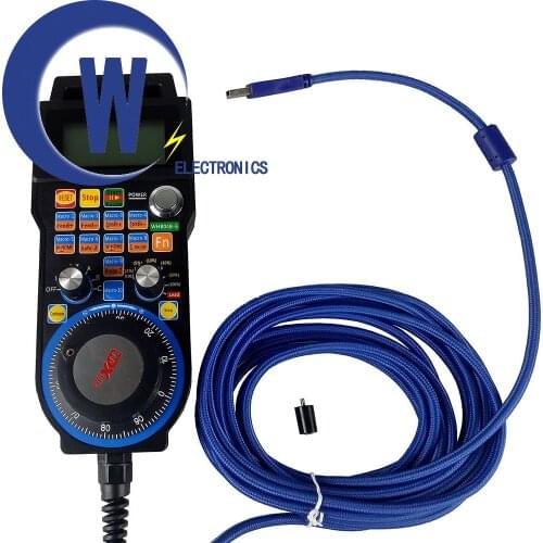 CNC Mach3 Wired MPG 4/6 Axis（Optional） Pendant Handwheel WHB04B For Milling ＆ Engraving Machine