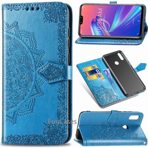 For Asus Zenfone Max Pro M2 ZB631KL Leather Case Flip PU luxury Leather Phone Case With Card Pocket Wallet Case Coque fundas