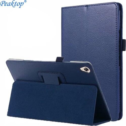 Two Folding PU leather Case for Huawei MediaPad M6 10.8 SCM-AL09/W09 2019 Stand Cover for Huawei M6 10.8 Tablet Case+film+pen