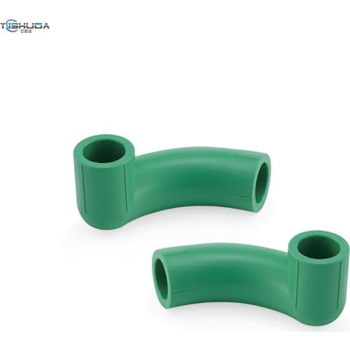 SONGZHI ppr water pipe fittings household 4′20 6′25 decorative general cold and hot water pipe L-shaped three-dimensional elbow