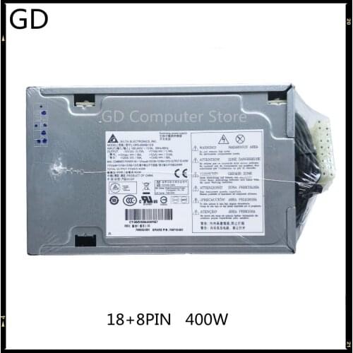 GD NEW Original For HP WorkStation Z420 400W Power Supply 18+8PIN 749552-001 749710-001 DPS-400AB-13B 100% Tested Fast Ship