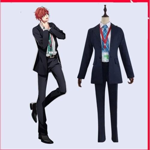 Anime Cos Division rap battle DRB Cosplay Costumes DOPPO KANNONZAKA Uniform School DOPPO Cosplay Costumes