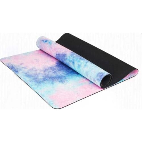 TPE Exercise Yoga Mat Cushion For Back Fitness Massage Pad Thickened Beginners Tasteless Non-slip Home Gym Sweat Printed Pilates
