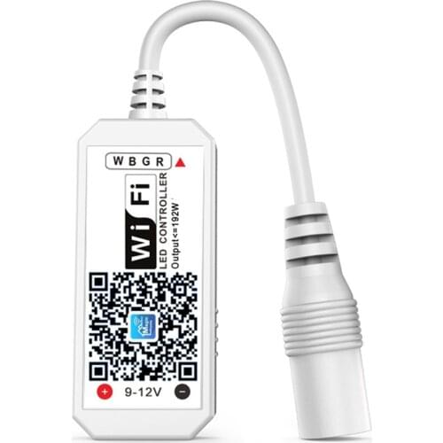 Hot Mini WiFi Controller Magic Home WiFi RGBW LED Controller DC9-12V APP Control for RGB LED Strip