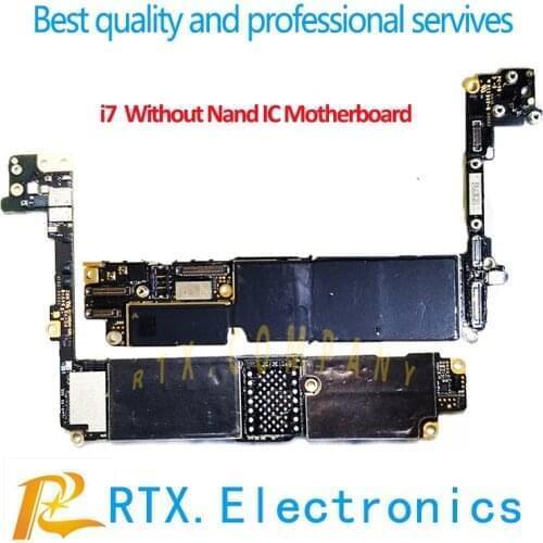 5pcs/lot for IPhone 7G 4.7" Without Nand Flash IC Motherboard Qualcomm Damged Main Board Repair Skill Training Used Logic Board