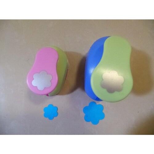2pcs(3.8cm,2.5cm) flower shape craft punch set Punch Craft Scrapbooking school Paper Puncher eva hole punch free shipping