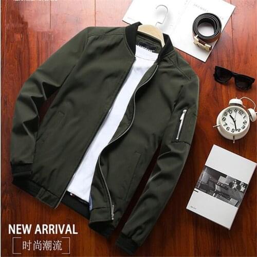 New Bomber Jacket Men 2020 Jacket Men Fashion Casual Mens Jacket Sportswear Bomber Jacket Mens Jackets Men and Coats Plus Size