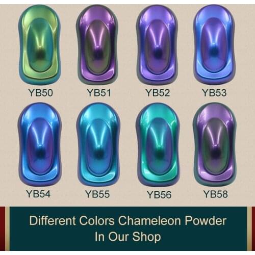 Chameleon Pigments Color Acrylic Paint Powder Coatings Chameleon Dye for Automotive Crafts Ceramics