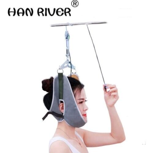 HANRIVER 2018 Household hook hanging traction frame Cervical stretcher tractor neck physical therapy treatment