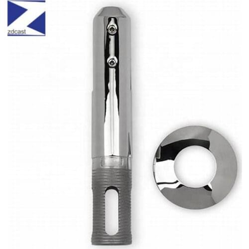 Glass Balustrade Pool Fence Balcony Glass Railing SS Duplex 2205 Round Core Drilled Glass Spigot