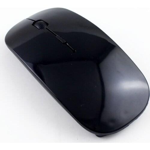 Ultra-thin Optical Wirelees Mouse PC Laptop Computer Mouse Office Business Use Mice With 2.4G USB Recever