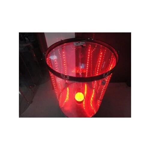 2018Colorful lights LED sound drum water drums transparent water drum