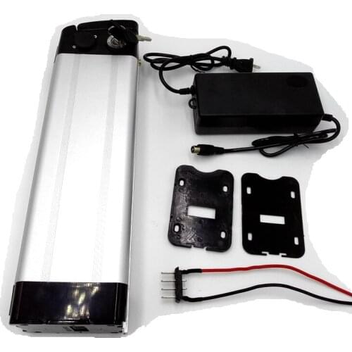 24V 36V eBike Silver Fish Battery 15Ah 18Ah 20Ah for Samsung Cell Lithium Batteria For Bafang 250W 350W 500W Electric Bicycle