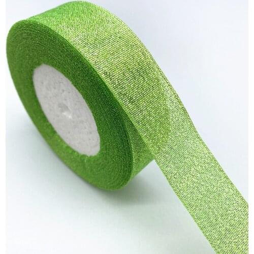 25 Yards 6-25mm Double-sided Satin Silk Organza Ribbon Decorative Gift Wrap for Home Wedding Christmas DIY Crafts #08