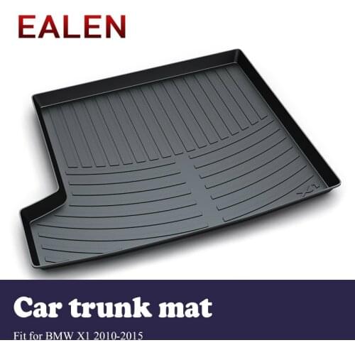 EALEN For BMW X1 E84 2010 2011 2012 2013 2014 2015 Car styling Boot Tray Anti Slip Mat accessories 1Set Car Cargo rear trunk mat