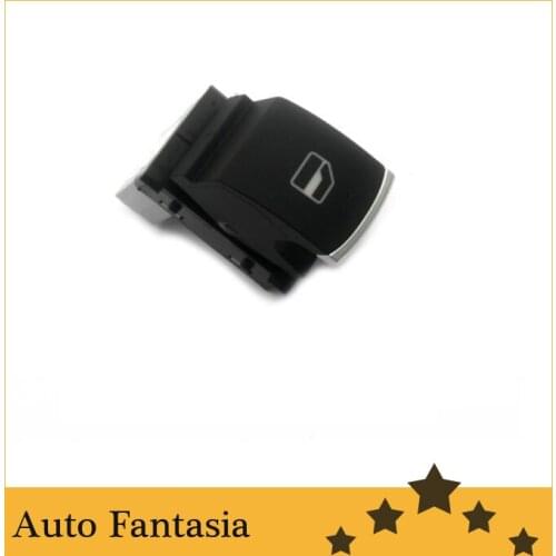 Chrome Passenger Door Window Switch for Volkswagen Golf MK6 -Free Shipping