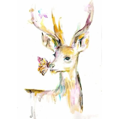 Marc Allante WaterColour 2 Silk Cloth Poster Art Bedroom Decoration