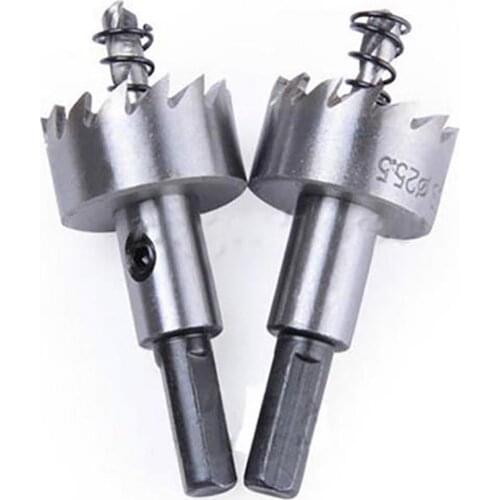 16-50mm Carbide Tip Tipped Drill Bit Set Metal Wood Alloy Cutter Hole Saw Tool High-speed Steel Hole Opener Quick And Precise