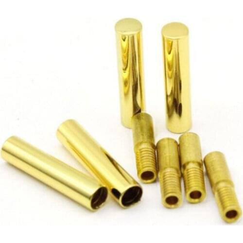 100 PCS Metal Aglets Shoelaces Tips Head DIY Replacement Metal Tips Black Round Shoelace All DHL