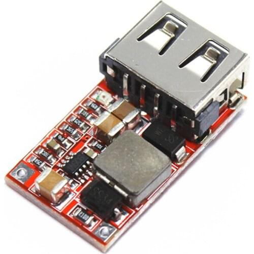 DC 6-24V 12V/24v to 5V USB Output charger step down Power Module Mini DC-DC Step Up Boost Module Power Adjustable buck Converter