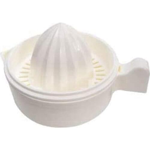 Manual Lemon Squeezer, Orange Juice Squeezer, Citrus Orange Manual Hand Juicer Lid Rotation Press Anti-Slip Reamer