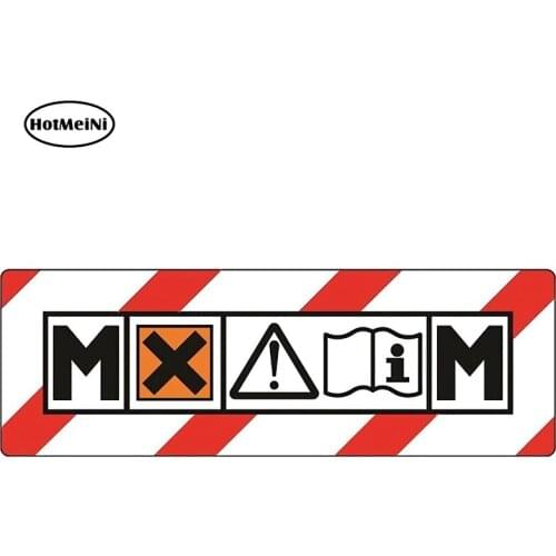 HotMeiNi 13cm x 4.8cm for Funny M-class Logo Auto Car Stickers Waterproof Vinyl Decals Suitable for Wall Laptop Car Motorcycle