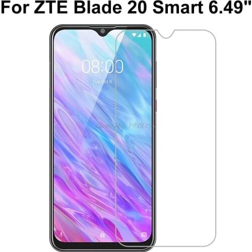 ZTE Blade 20 smart Glass Explosion-proof Front LCD Tempered Glass Film for ZTE Blade 20 smart Screen Protector pelicula de vidro