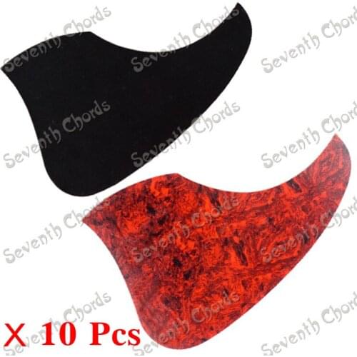 10 Pcs 40 " 41 " Folk Acoustic Guitar Pickguard Pick Guard Anti-scratch Plate - Red & Black choose - JTHB-S5120