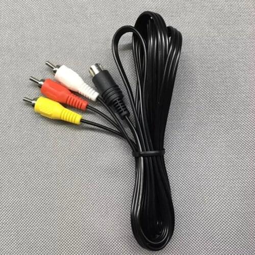 BUKIM High quality AV Cable 9 pin Audio Video for SEGA Mega Drive 2 Genesis 2 and for Mega Drive 3 Genesis 3