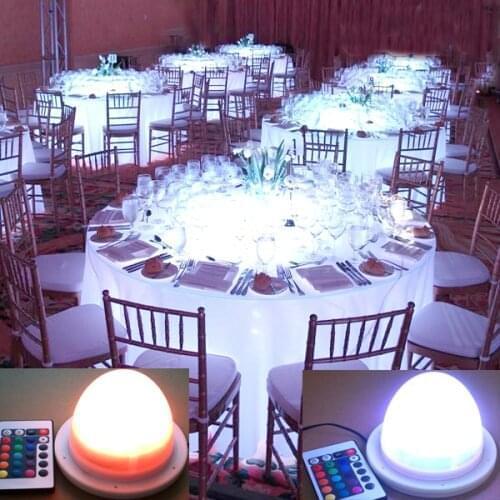 Free Shipping Super bright under table lighting for weddings party decoration