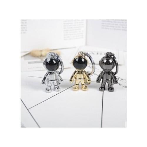 2021 Trend Science Fiction Astronaut Spaceman Keychain Car Key Pendant Creative Robot Cute Cool Classic For Men