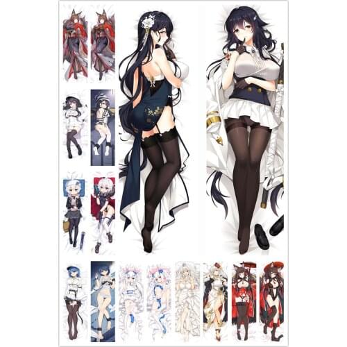 Dakimakura Body Azur Lane Silk Pillowcase Pillow Case Cover Anime Manga New