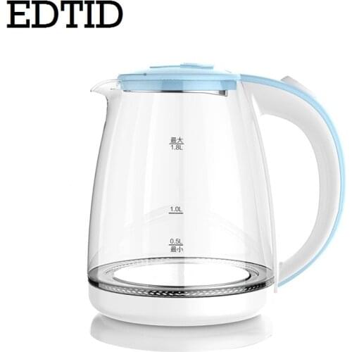 Стеклянные электрические чайники EDTID China At AliExpress
