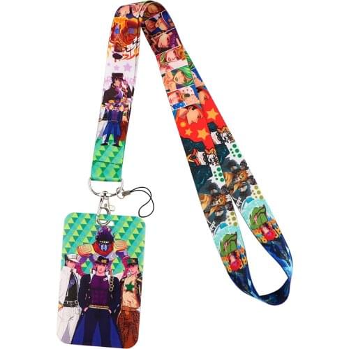 Flyingbee X2265 Anime Lanyard For Key Neck Strap Lanyard Card ID Badge Holder Key Chain Key Holder Hang Rope Key Rings Kids Gift