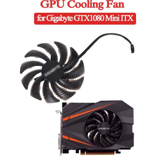 4Pin Graphics Card Cooling Fan GTX1060/1080/1070 GPU Cooler for Gigabyte Mini