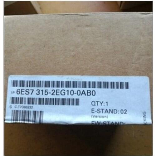 New Siemens 6ES7315-2EG10-0AB0 6ES7 315-2EG10-0AB0 CPU 315-2 Central Processor