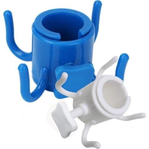 Outdoor Beach Umbrella Hook Tools Nail Four Legs Hooks Garden Umbrella Plastic Prongs Hanger Mini Four Corner Hooks Accessories