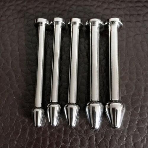 5 size choose stainless steel penis plug urethral sound dilator catheter sounding uretral plug penis massage sex toys for men